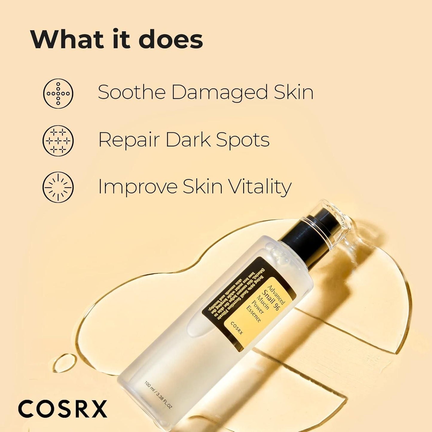 Snail 96 Mucin Power Essence 100 Ml Each Pack of 2 - DEZZIRE