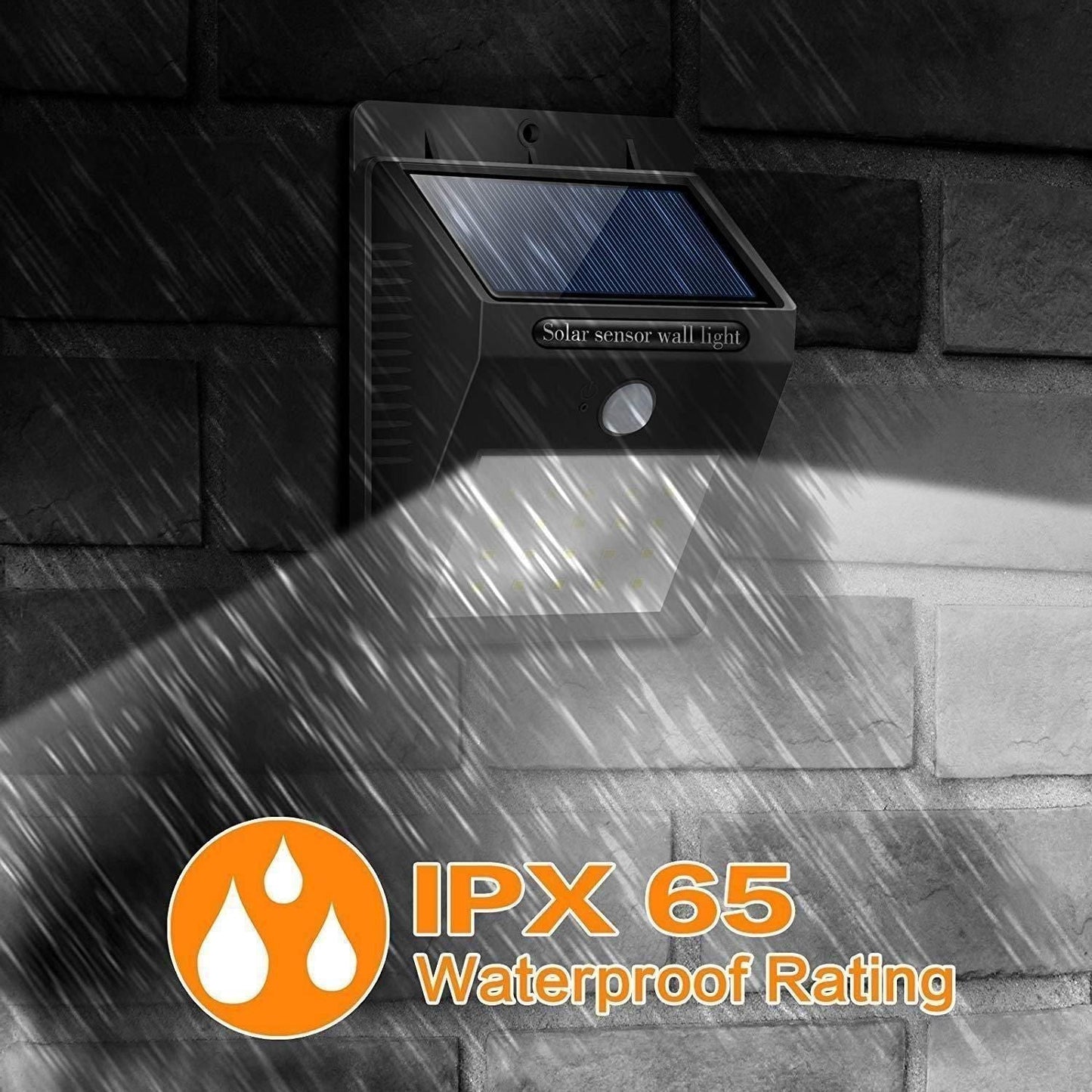 Security Light- 20 LED Bright Outdoor Security Lights with Motion Sensor - DEZZIRE
