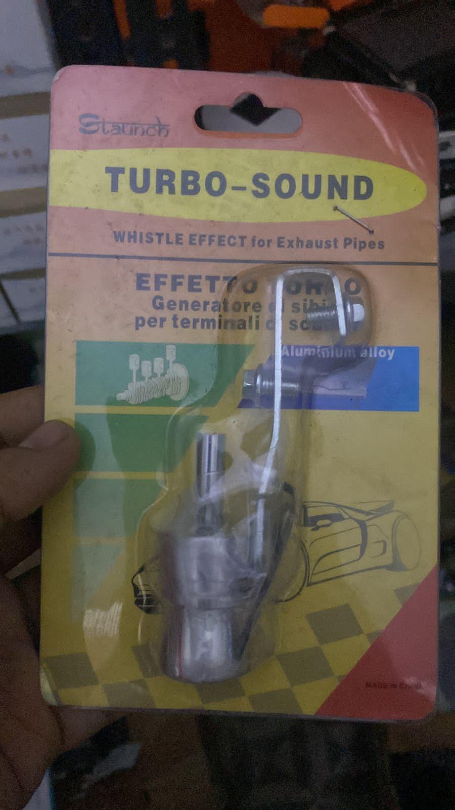 Medium Universal Turbo Sound Noise Exhaust Muffler Pipe Whistle - DEZZIRE