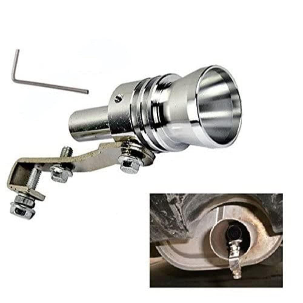 Medium Universal Turbo Sound Noise Exhaust Muffler Pipe Whistle - DEZZIRE