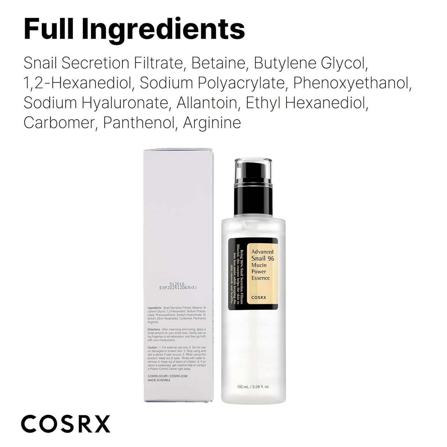 Snail 96 Mucin Power Essence 100 Ml Each Pack of 2 - DEZZIRE