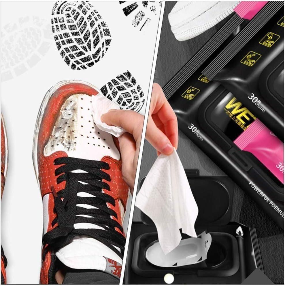 Natural Sneaker & Shoe Cleaner Wipes - 1 Packs of 80 - DEZZIRE