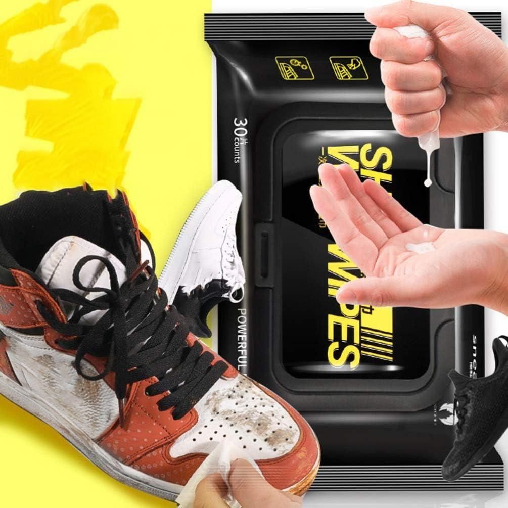 Natural Sneaker & Shoe Cleaner Wipes - 1 Packs of 80 - DEZZIRE
