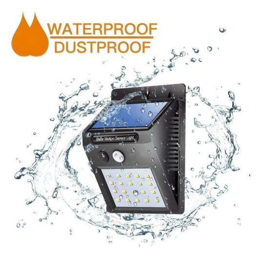 Security Light- 20 LED Bright Outdoor Security Lights with Motion Sensor - DEZZIRE