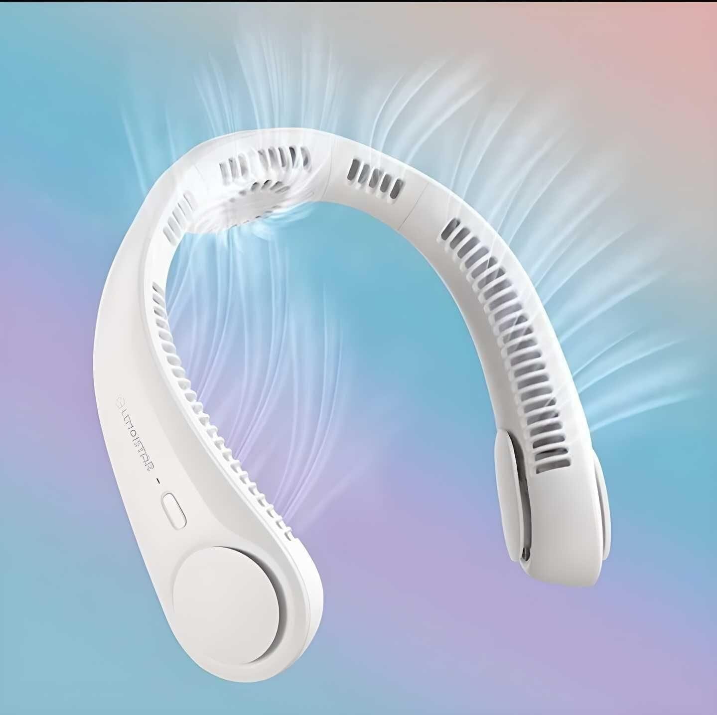 Portable Bladeless Hanging Rechargeable Neck Fan - DEZZIRE